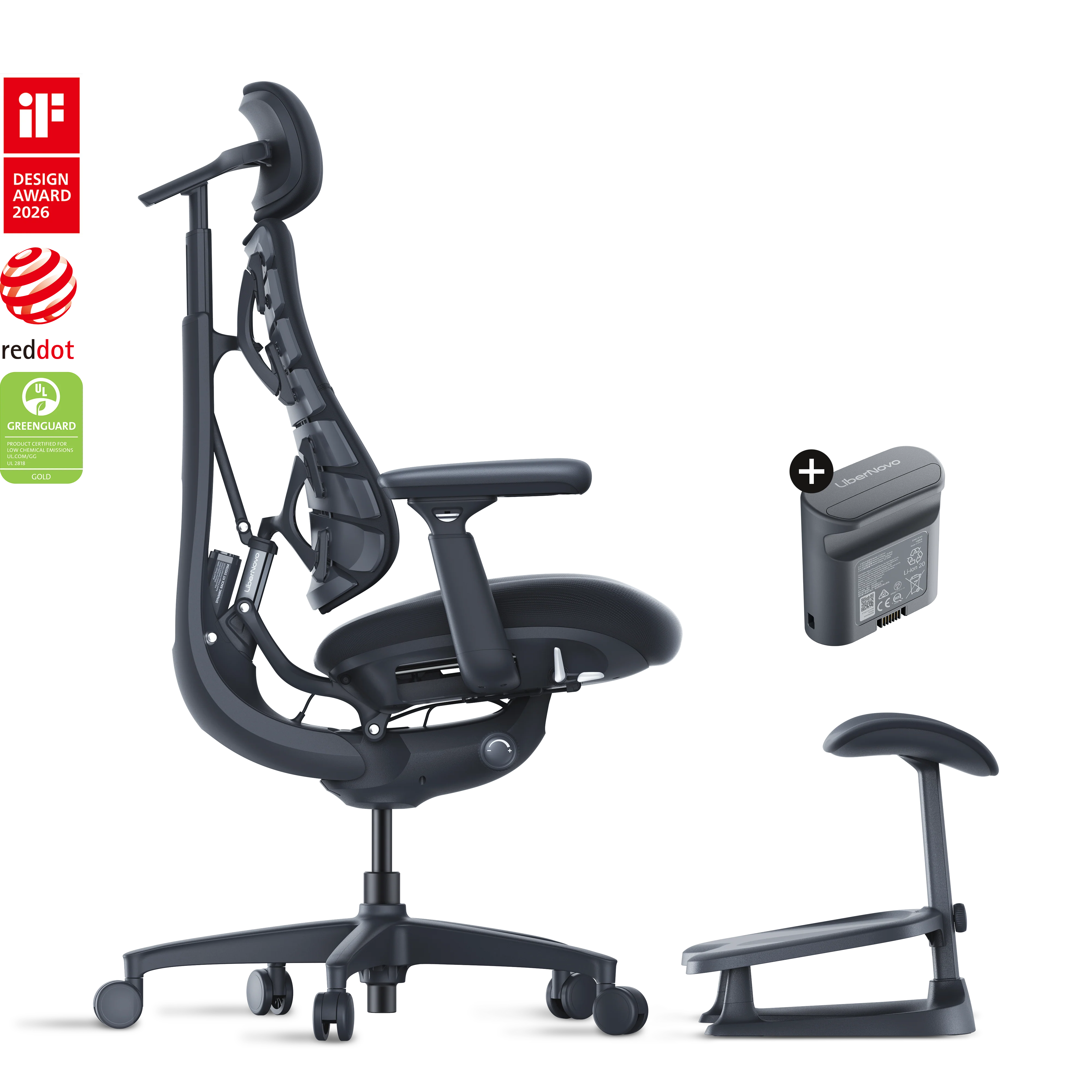 LiberNovo Omni Dynamic Ergonomic Chair - Image 7
